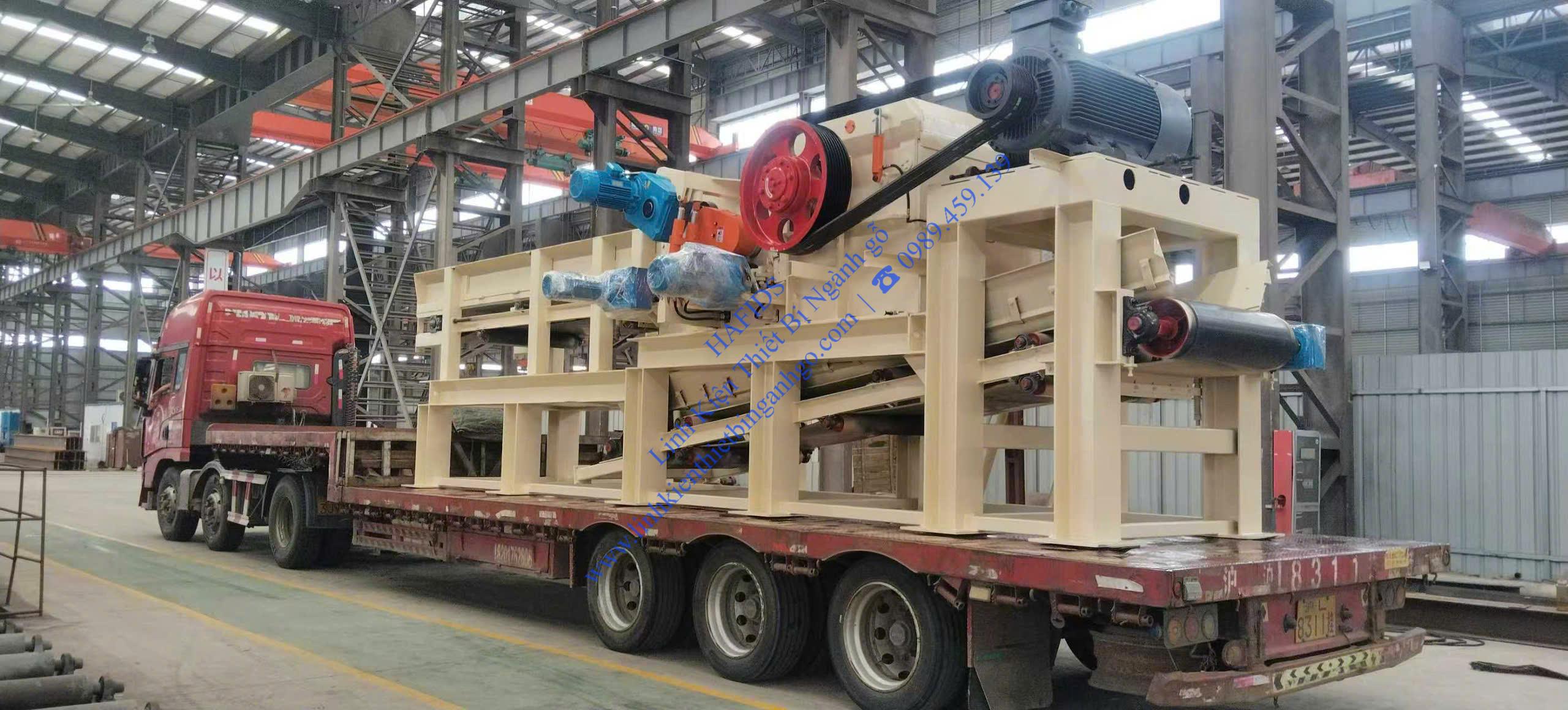 Máy băm dăm gỗ- Không cần móng
